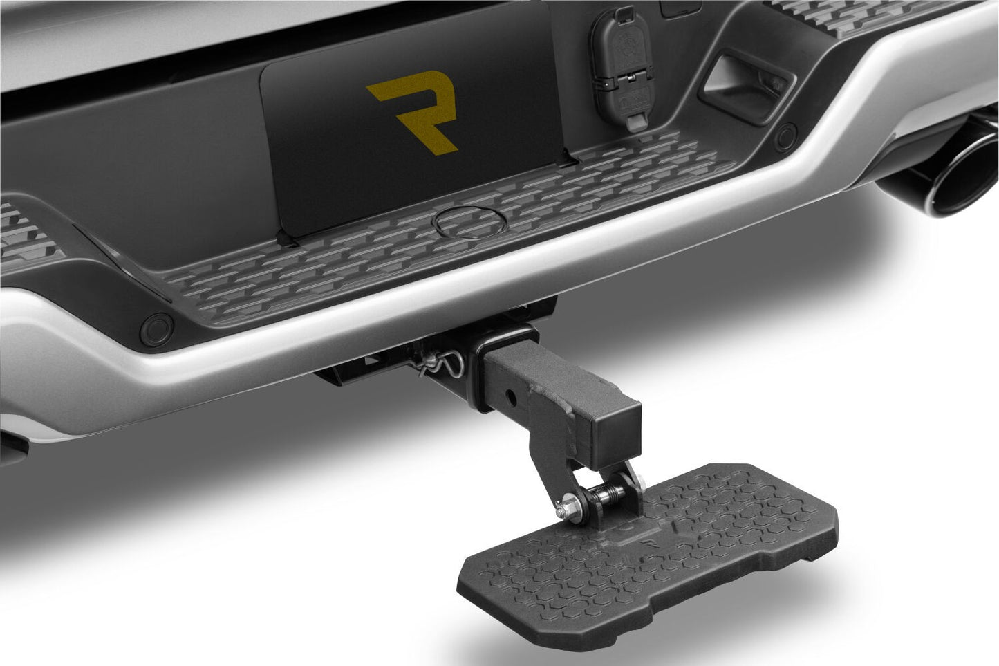 HS 20 Hitch Step Textured Black Go Rhino