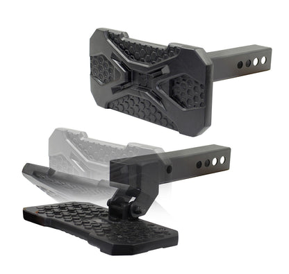 HS 20 Hitch Step Textured Black Go Rhino