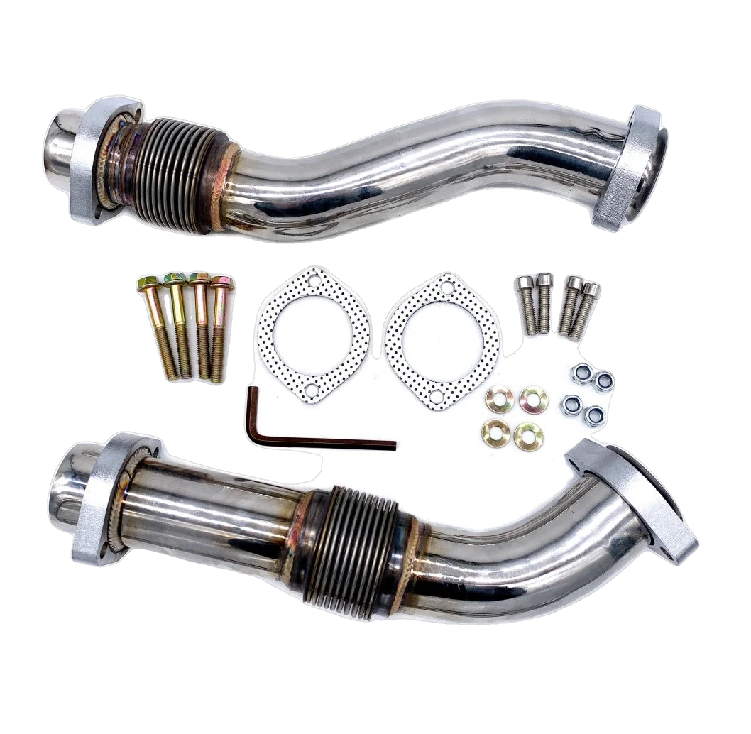 X-(Back End Hot Street) Odawgs Diesel Bellowed Up Pipes - 7.3
