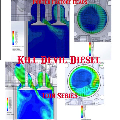Kill Devil KDD ICON Series 6.0 Aluminum Heads - 6.0 Powerstroke - view 7