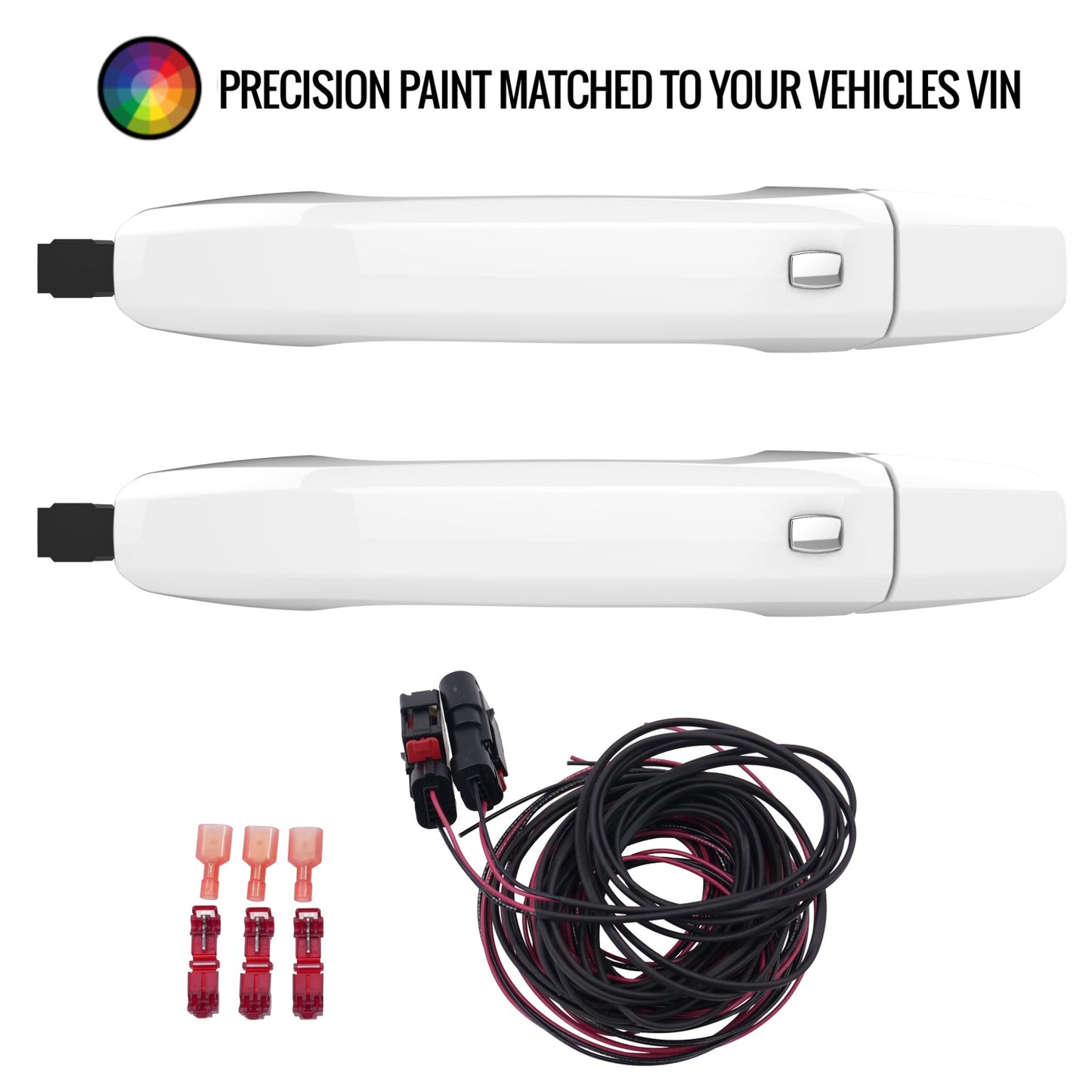 Rear Passive Entry Door Handles | 2020-2026 Chevy Silverado & GMC Sierra 2500/3500 HD