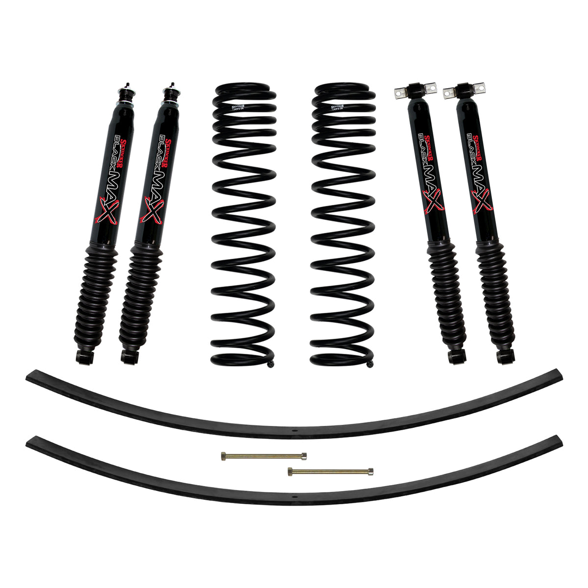 3 Inch Suspension Lift Kit 84-01 Cherokee XJ W/Front Dual Rate Long Travel Coil Springs Rear Add A Leafs Skyjacker