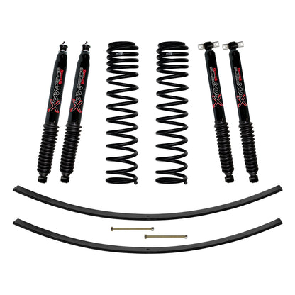 3 Inch Suspension Lift Kit 84-01 Cherokee XJ W/Front Dual Rate Long Travel Coil Springs Rear Add A Leafs Skyjacker