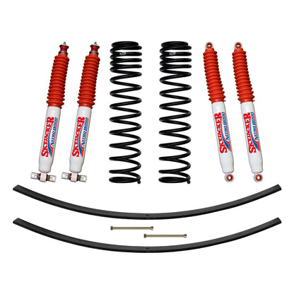 3 Inch Suspension Lift Kit 86-92 Comanche MJ W/Front Dual Rate Long Travel Coil Springs Rear Add A Leafs Skyjacker