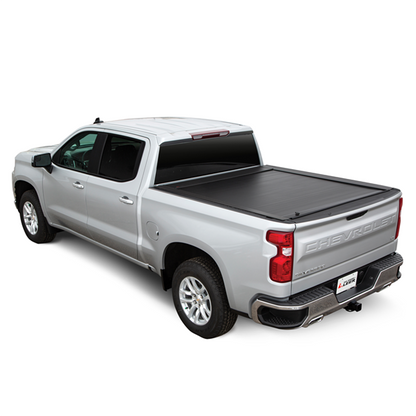 Jackrabbit Tonneau Cover W-Explorer Rail Kit 04-18 Silverado 1500 Crew Cab 5 Foot 8 Inch X Short Bed Pace Edwards