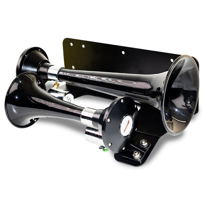 2007-2018 Jeep Wrangler JK & JKU Black Dual Air Horns