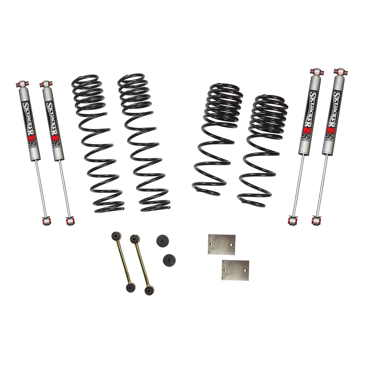 Jeep JL Diesel 1.5 Inch Dual Rate Long Travel Suspension Lift W/M95 Monotube 9500 2020 Wrangler JL Skyjacker