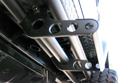 Rock Rail Detachable Step Textured Black Pair NFab