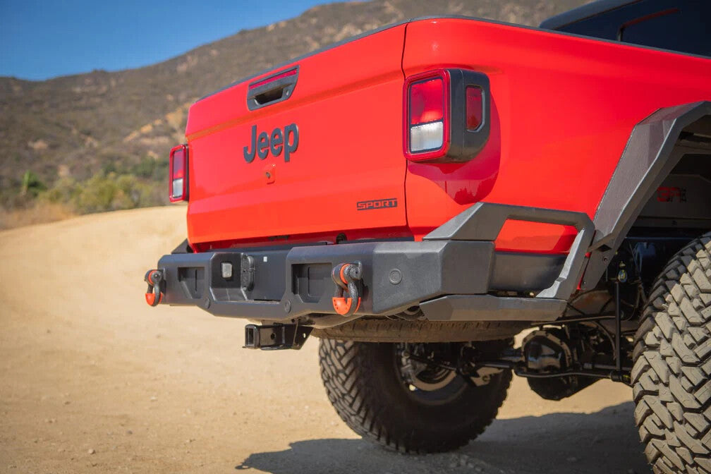2019-2026 Jeep Gladiator JT Rear Bumper Body Armor 4X4