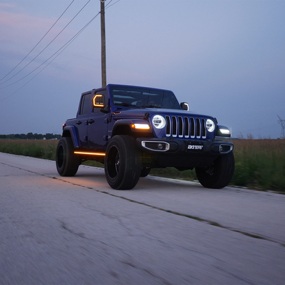 Lumastep M1 Light Up Running Boards | 2018-2026 Jeep Wrangler JLU