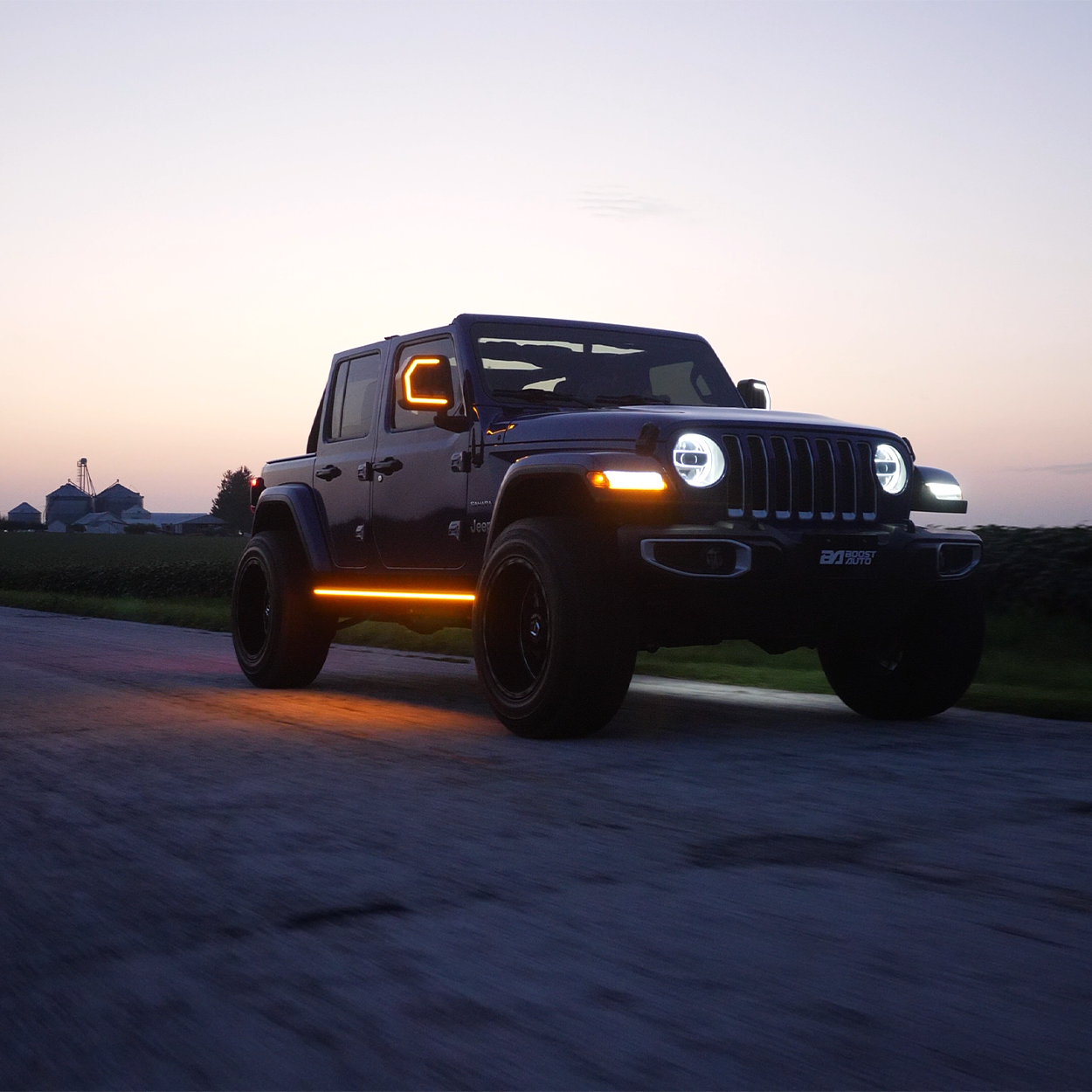 Lumastep M1 Light Up Running Boards | 2018-2026 Jeep Wrangler JLU