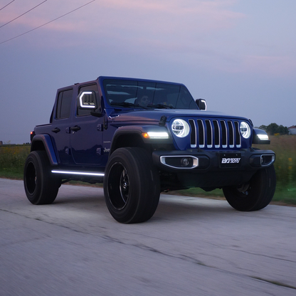 Lumastep M1 Light Up Running Boards | 2018-2026 Jeep Wrangler JLU