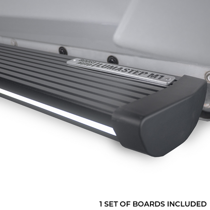 Lumastep M1 Light Up Running Boards | 2007-2018 Jeep Wrangler JKU