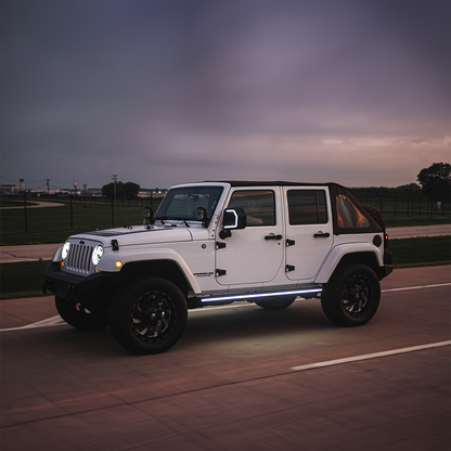 Lumastep M1 Light Up Running Boards | 2007-2018 Jeep Wrangler JKU