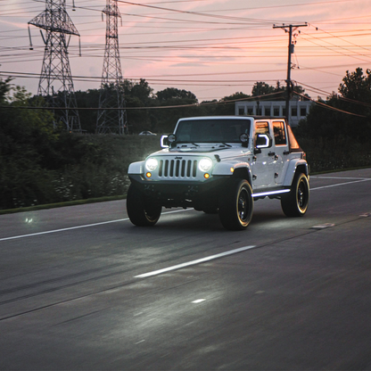 Lumastep M1 Light Up Running Boards | 2007-2018 Jeep Wrangler JKU