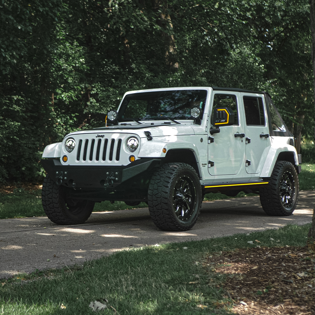 Lumastep M1 Light Up Running Boards | 2007-2018 Jeep Wrangler JKU