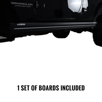Lumastep M2 Powered Light Up Running Boards | 2007-2018 Jeep Wrangler JKU