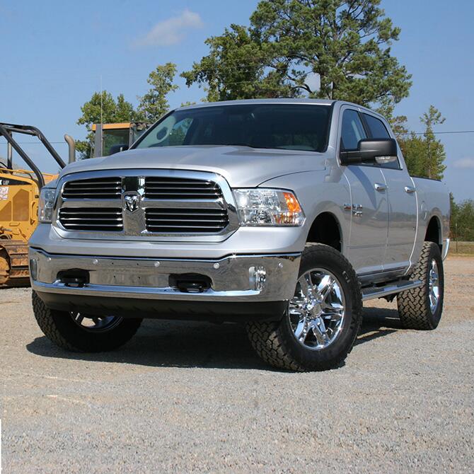 4 Inch Lift Kit 2012-2018 (2019-2021 Classic) Dodge Ram 1500 4WD Gas and Eco Diesel Models with Shocks Superlift