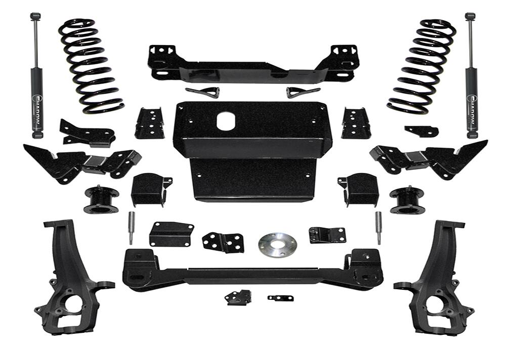 4 Inch Lift Kit 2012-2018 (2019-2021 Classic) Dodge Ram 1500 4WD Gas and Eco Diesel Models with Shocks Superlift
