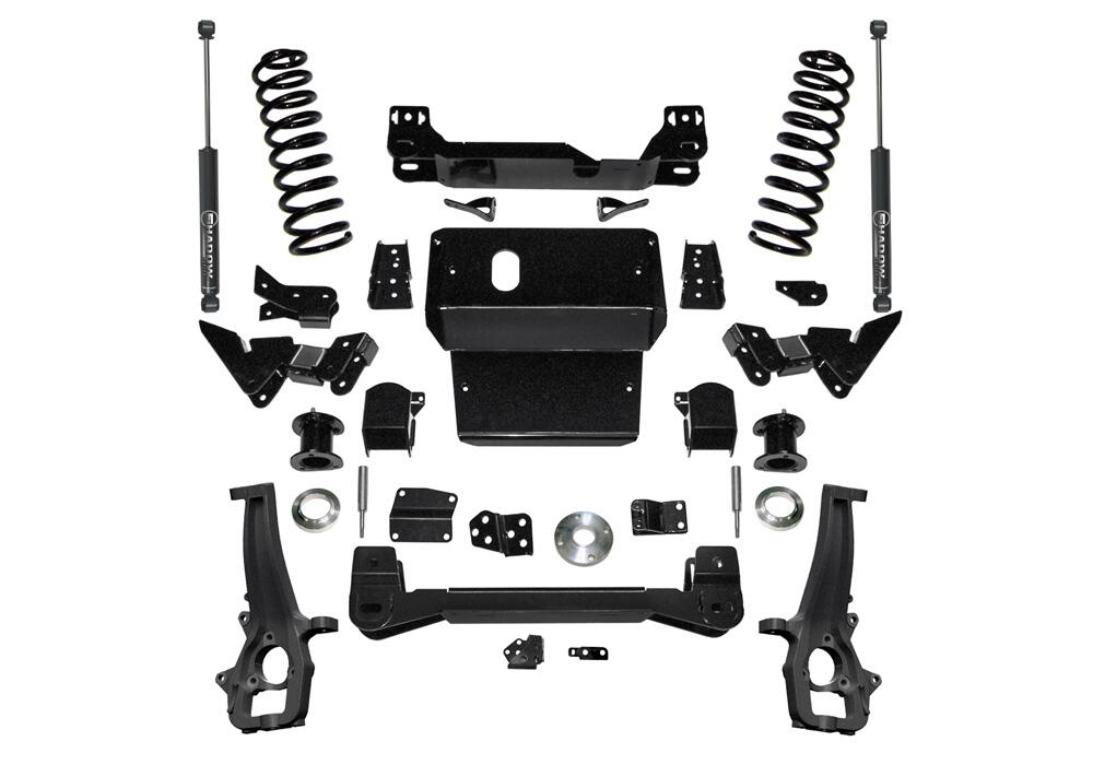 6 Inch Lift Kit 2012-2018 (2019-2021 Classic) Dodge Ram 1500 4WD Gas and Eco Diesel Models with Shocks Superlift