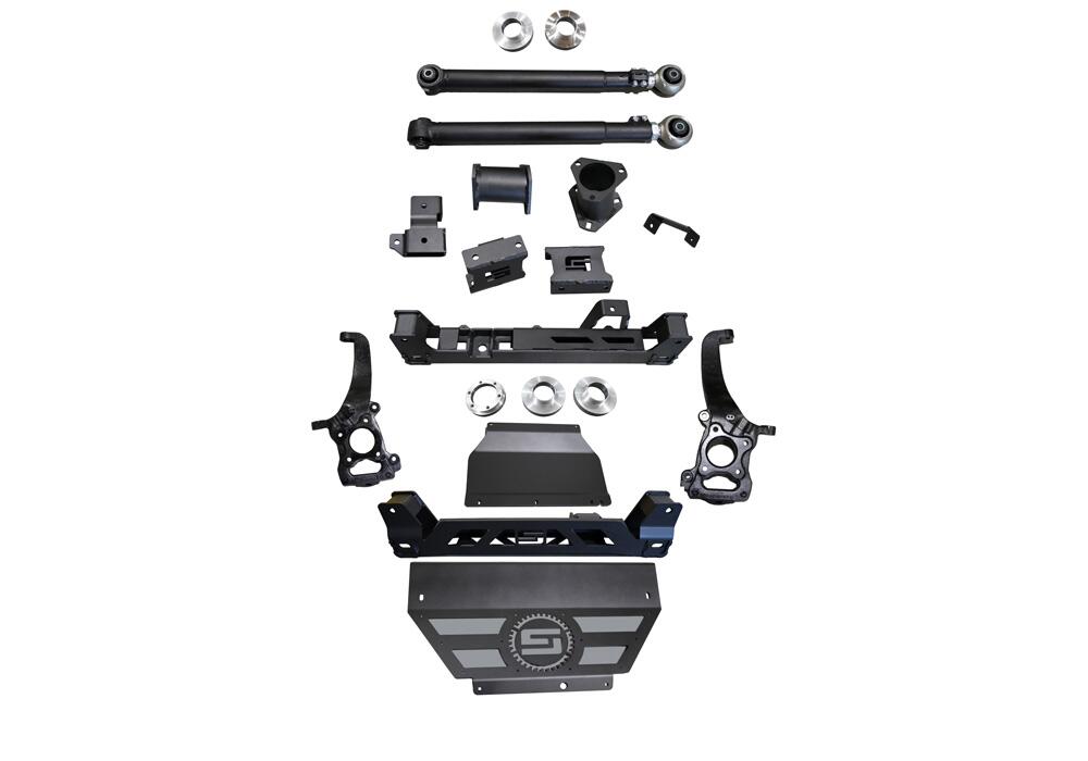 5 Inch Lift Kit 2021-2024 Ford Bronco 2-Door 4WD Non-Sport without Sasquatch Package Will not fit Sport, Badlands, Wildtrack, First Edition or Raptor submodels Superlift