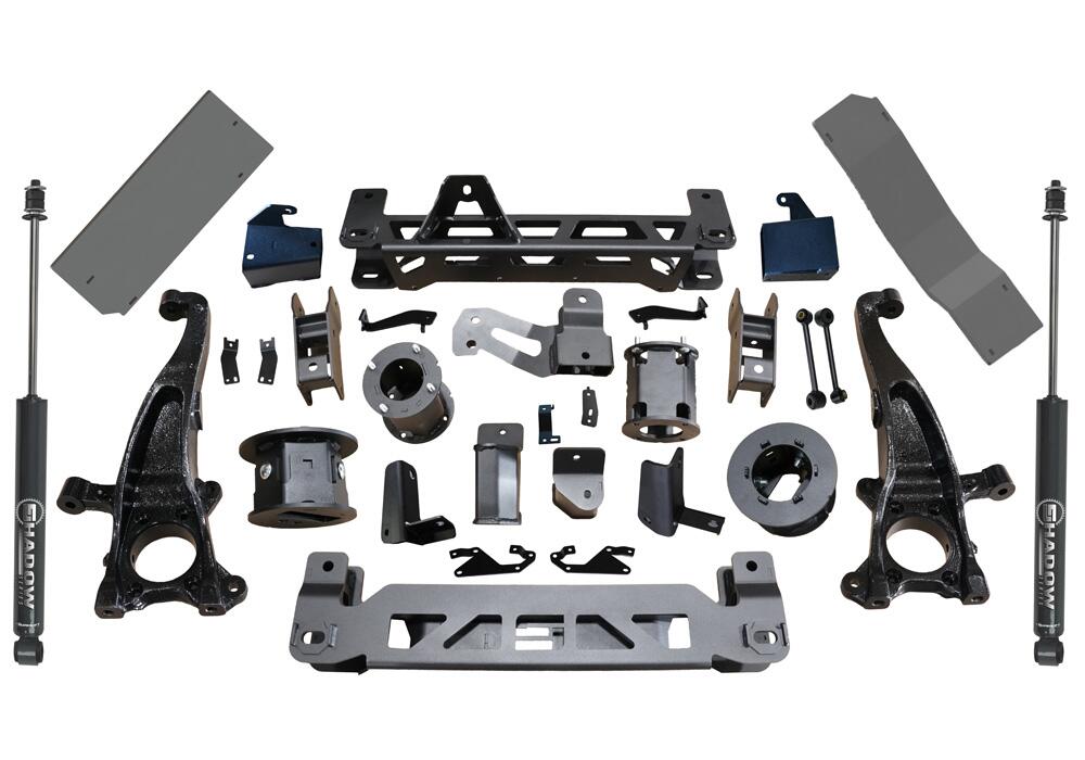 7 Inch Lift Kit 2022-2025 Toyota Tundra 4WD Does not fit Xsp-X or Trd Pro models Requires 20 Inch rims or larger Superlift
