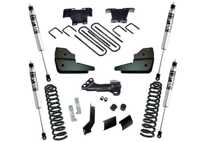 4 Inch Lift Kit 2023-2025 Ford F-250/350 4WD with Diesel Engine without Auto Leveling Headlight Function with Shocks Superlift