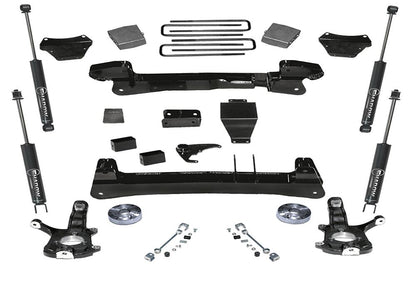6 Inch Lift Kit 1999-2006 Chevy Silverado and GMC Sierra 1500 4WD Knuckle Kit with Shocks Superlift