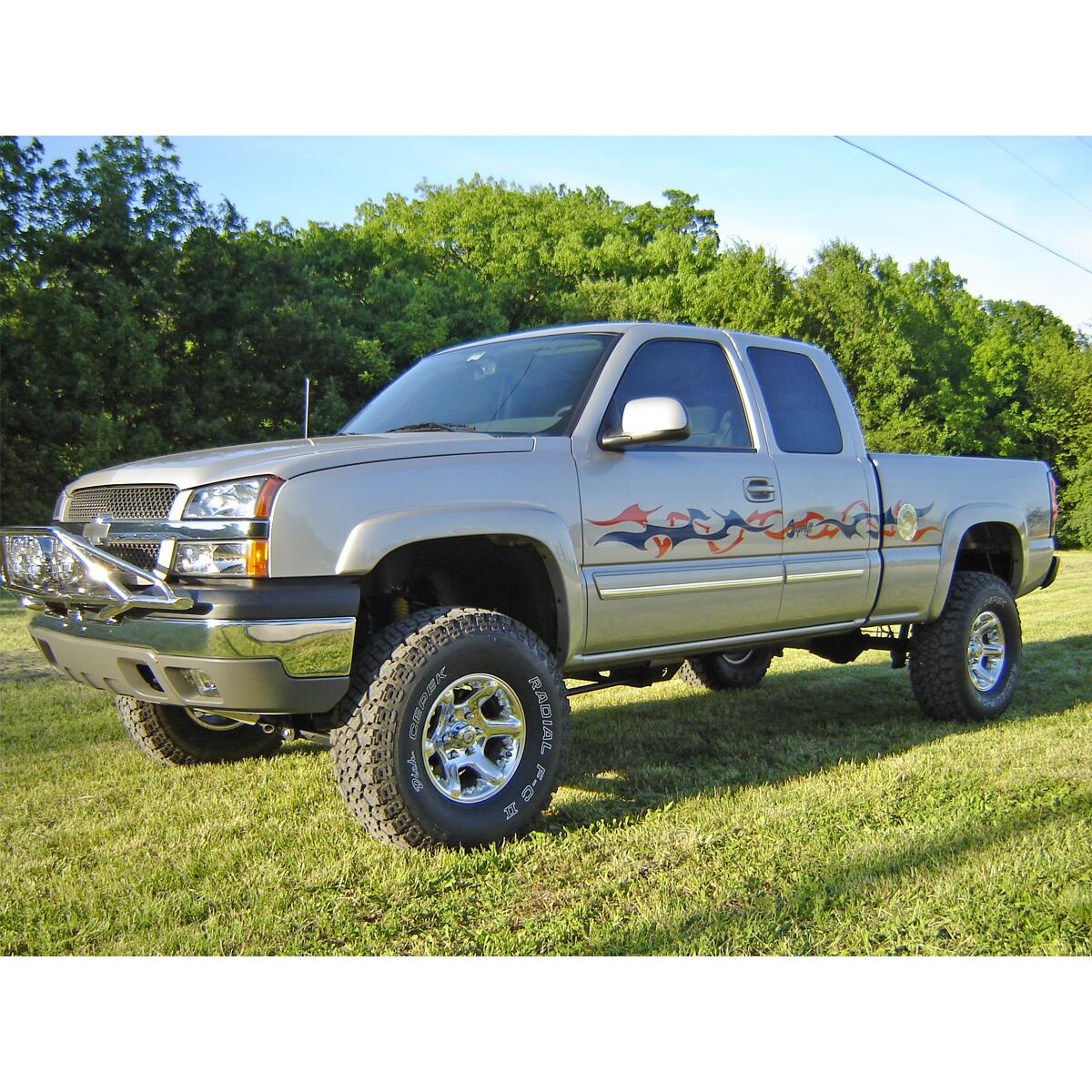 6 Inch Lift Kit 1999-2006 Chevy Silverado and GMC Sierra 1500 4WD Knuckle Kit with Shocks Superlift