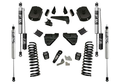 4 Inch Lift Kit 2014-2018 Dodge Ram 2500 4WD Diesel Engine without Replacement Radius Arms with Fox 2.0 Shocks with Radius Arm Drop Brackets Superlift