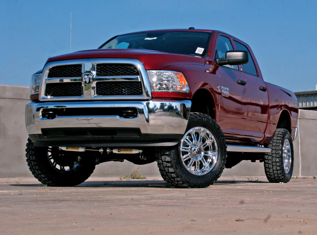 4 Inch Lift Kit 2014-2018 Ram 2500 4WD Diesel Engine Replacement Radius Arms with Shocks Superlift