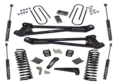 4 Inch Lift Kit 2013-2018 Dodge Ram 3500 4WD Diesel Engine Replacement Radius Arms with Shocks Superlift