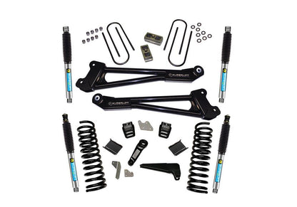 4 Inch Lift Kit 2013-2018 Dodge Ram 3500 4WD Diesel Engine Replacement Radius Arms with Shocks Superlift