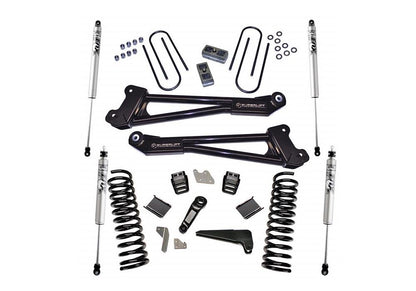 4 Inch Lift Kit 2013-2018 Dodge Ram 3500 4WD Diesel Engine Replacement Radius Arms with Shocks Superlift