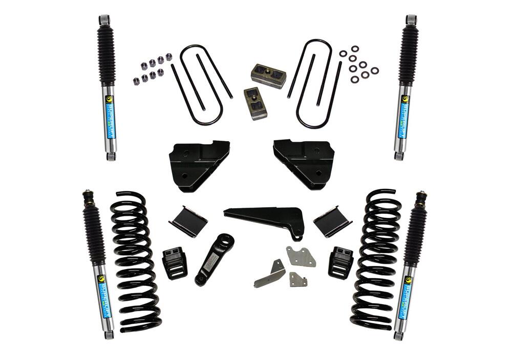 4 Inch Lift Kit 2013-2018 Dodge Ram 3500 4WD Diesel Engine with Shocks Superlift