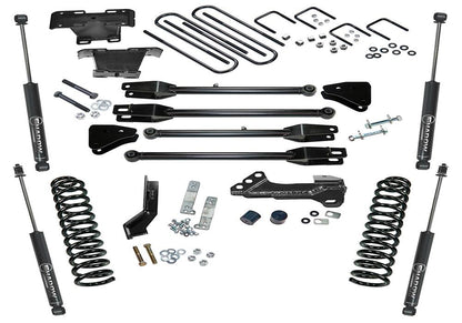 4 Inch 4-Link Lift Kit 2017-2022 Ford F-250 and F-350 Super Duty with Shocks 4WD Diesel Only Superlift