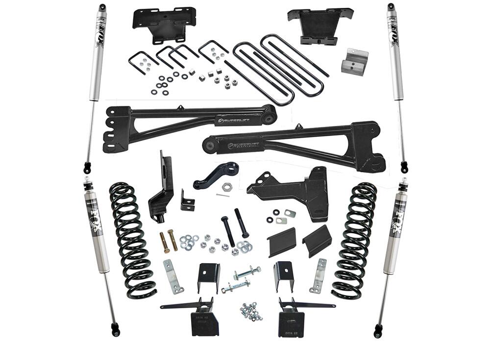 6 Inch Lift Kit 2017-2022 Ford F-250/350 4WD Diesel with Replacement Radius Arms with Fox 2.0 Series Shocks Superlift