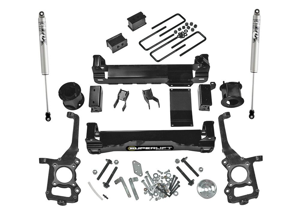 4.5 Inch Lift Kit 2009-2014 Ford F-150 4WD with Shocks Superlift