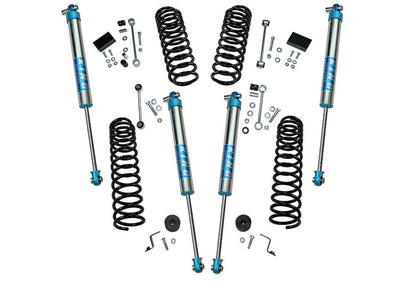2.5 Inch Dual Rate Coil Lift Kit 2018-2025 Jeep Wrangler JL Unlimited Including Rubicon with Shocks Superlift
