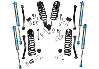 4 Inch Dual Rate Coil Lift Kit 2018-2025 Jeep Wrangler JL Unlimited Including Rubicon with Shocks Superlift