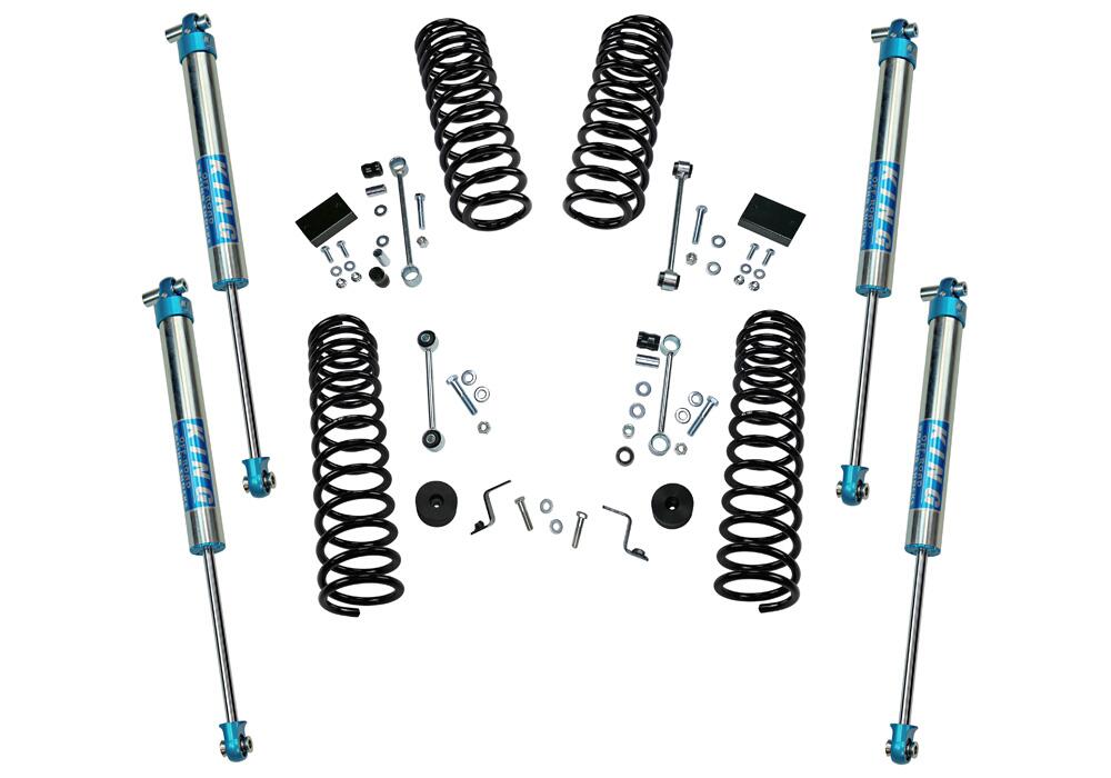 2.5 Inch Dual Rate Coil Lift Kit 2018-2025 Jeep Wrangler JL 2-Door Including Rubicon Superlift