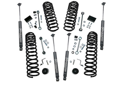2.5 Inch Dual Rate Coil Lift Kit 2018-2025 Jeep Wrangler JL Unlimited Including Rubicon with Shocks Superlift