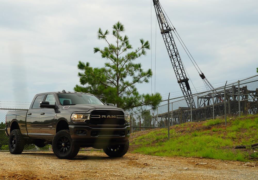 3.5 Inch Lift Kit 2019-2024 Ram 2500 4WD Diesel Engine with Replacement Radius Arms Shock Extensions (non Power Wagon models) Superlift