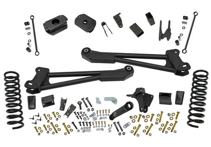 3.5 Inch Lift Kit 2019-2024 Ram 2500 4WD Diesel Engine with Replacement Radius Arms Shock Extensions (non Power Wagon models) Superlift