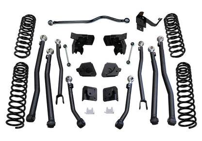 4 Inch Rock Runner Series Lift Kit 2007-2018 Jeep Wrangler JK Unlimited 4WD with Shadow Shocks Superlift