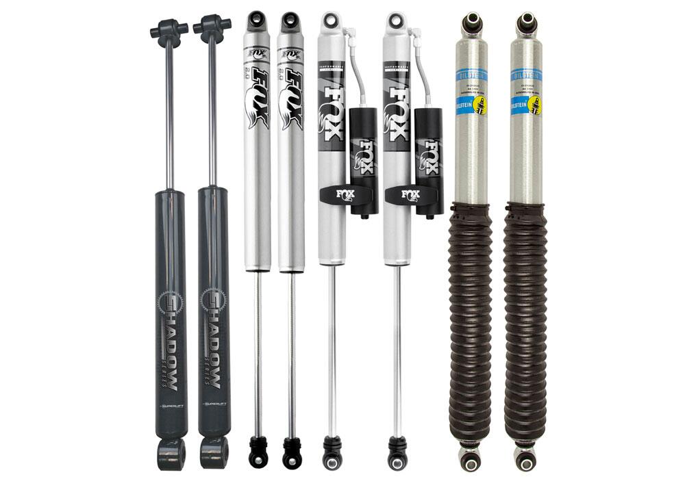 4 Inch Rock Runner Series Lift Kit 2007-2018 Jeep Wrangler JK Unlimited 4WD with Shadow Shocks Superlift