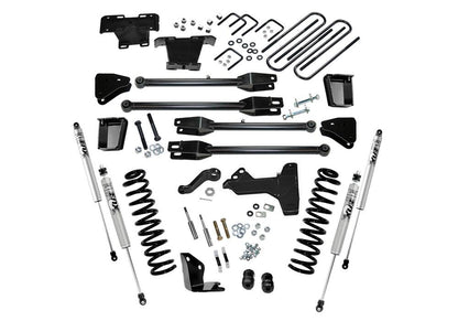 6 Inch Lift Kit 2005-2007 Ford F-250/350 4WD Diesel Engine with 4-Link Conversion with Fox 2.0 Series Shocks Superlift