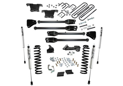 4 Inch Lift Kit 2011-2016 Ford F-250/350 4WD Diesel Engine with 4-Link Conversion with Shocks Superlift