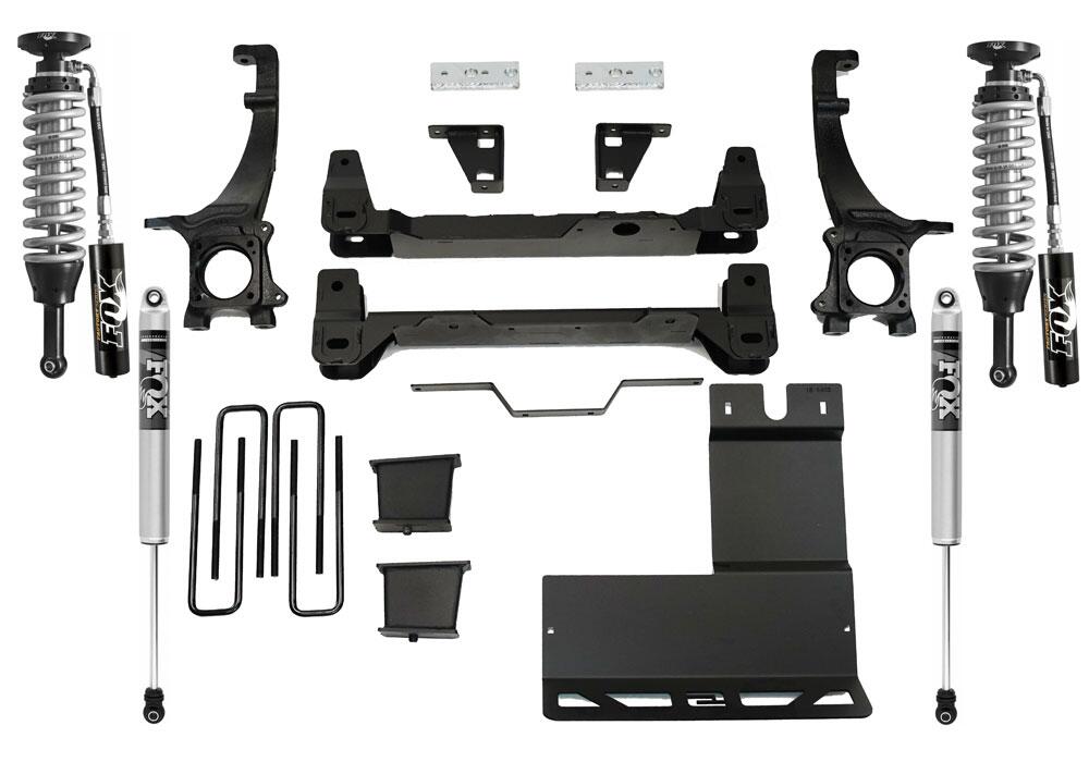 4.5 Inch Lift Kit with Fox Coilovers and Rear Shocks 2016-2023 Toyota Tacoma (will not fit Trd Pro models or 2WD with 5-lug wheels) Superlift