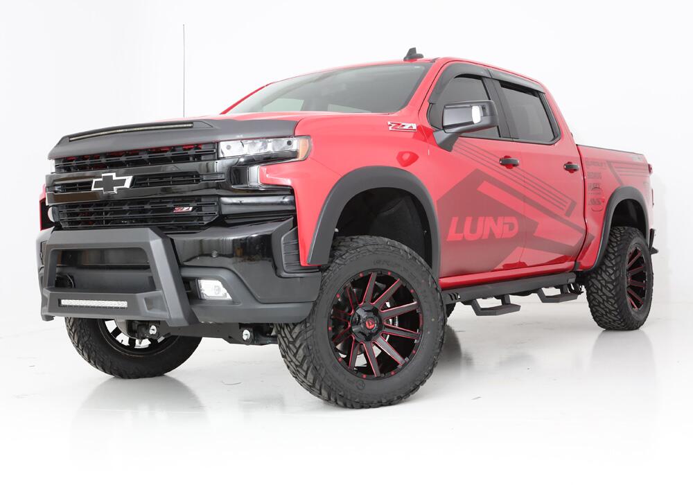 4 Inch Lift Kit 2019 (New Body Style)-2024 Chevy Silverado/GMC Sierra 1500 4WD with Aluminum or Stamped Steel Control Arms with Shocks Trailboss or AT4 Superlift